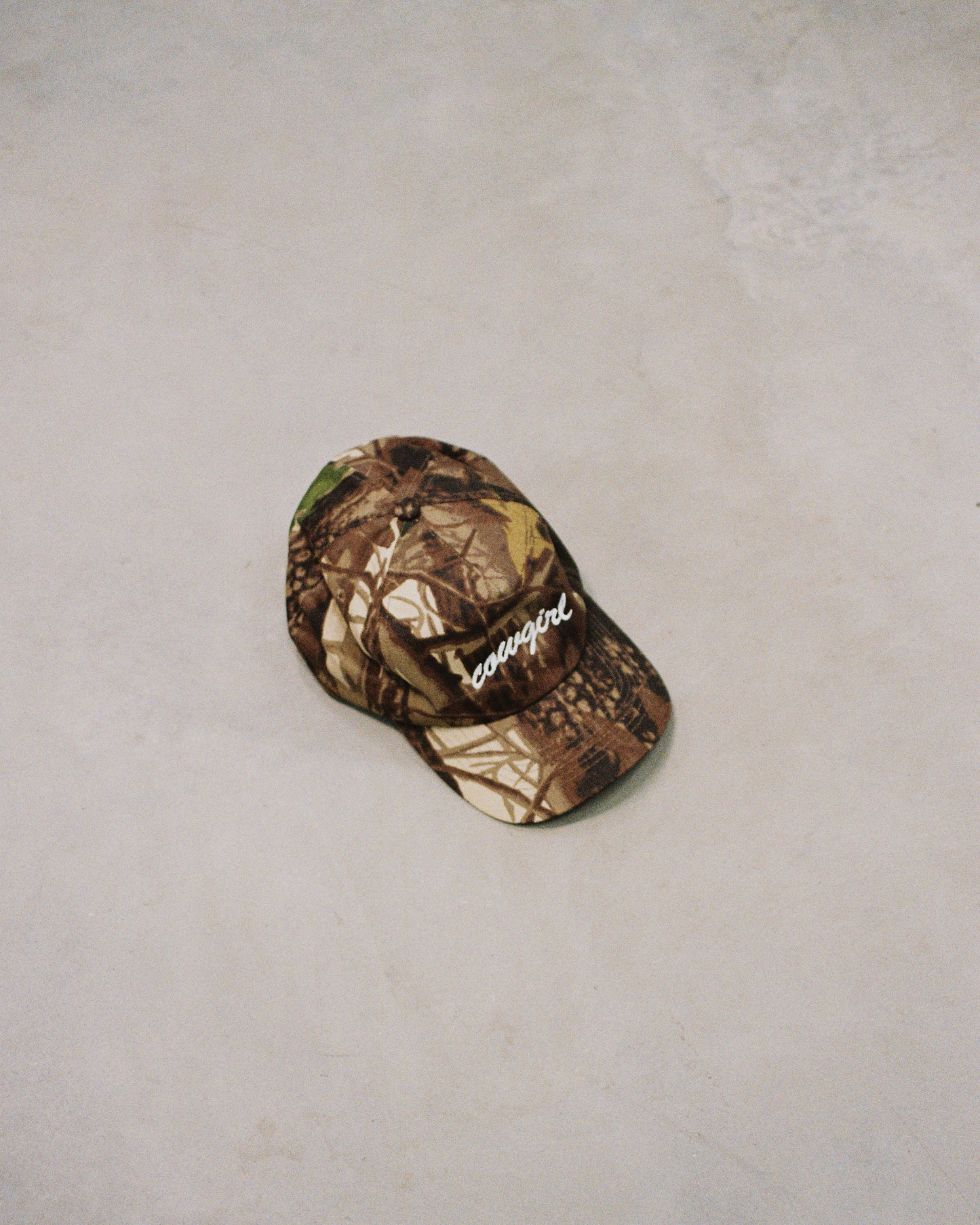 Cowgirl Script Cap (Camo)
