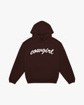 Cowgirl Script Hoodie (Chocolate Brown)