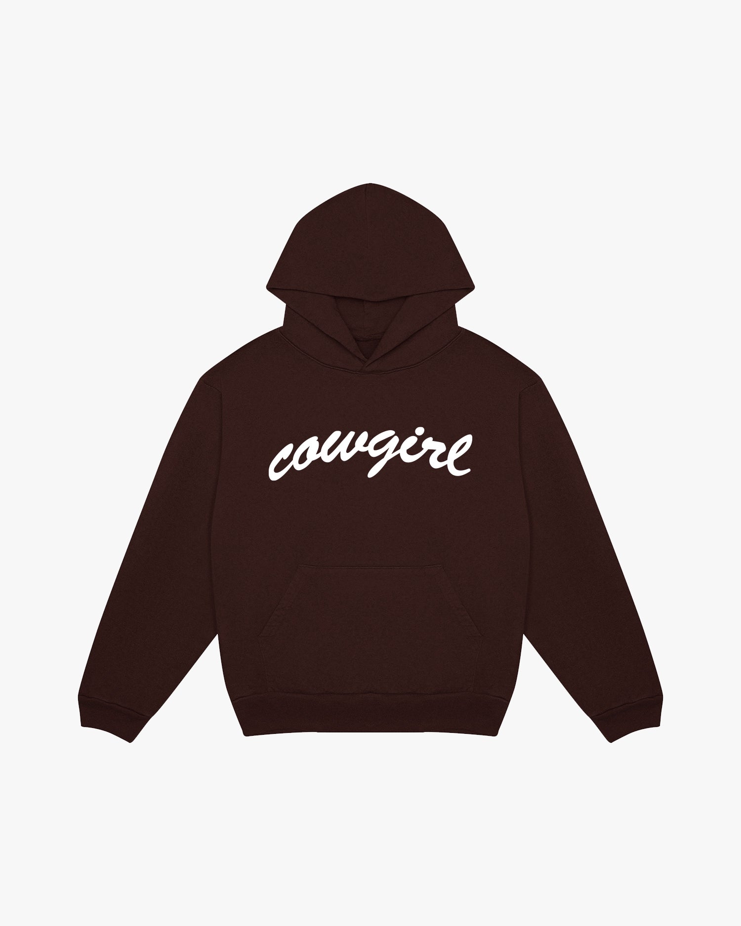 Cowgirl Script Hoodie (Chocolate Brown)