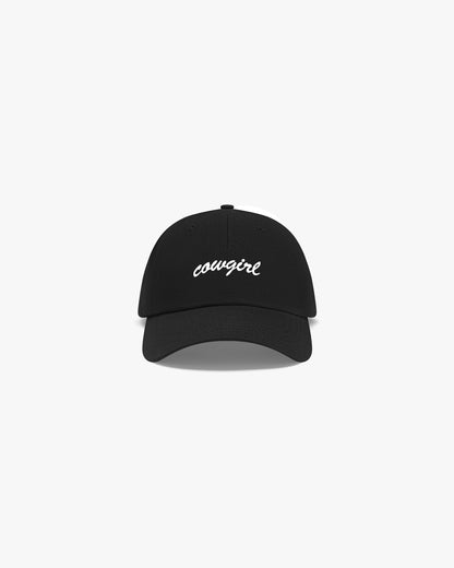 Cowgirl Script Cap (Black)