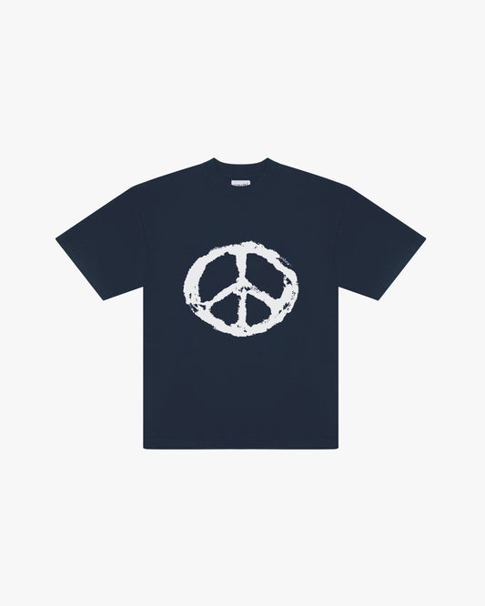 Cowgirl Peace T Shirt (Navy)