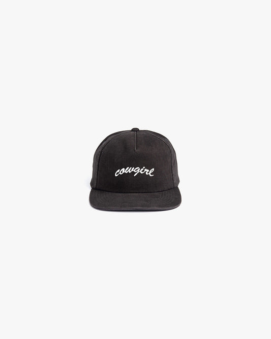 Cowgirl Script Cap (Vintage Black)