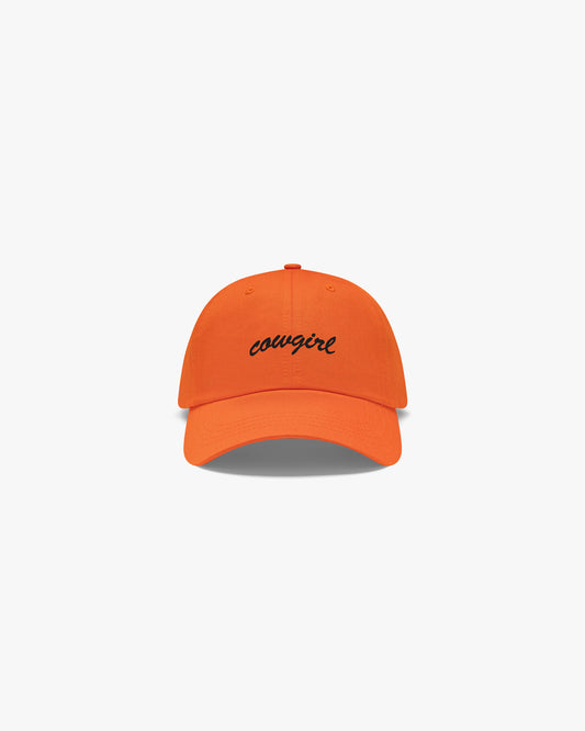 Cowgirl Script Cap (Hunting Orange)