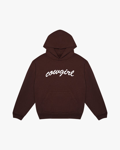 Cowgirl Script Hoodie (Brown)