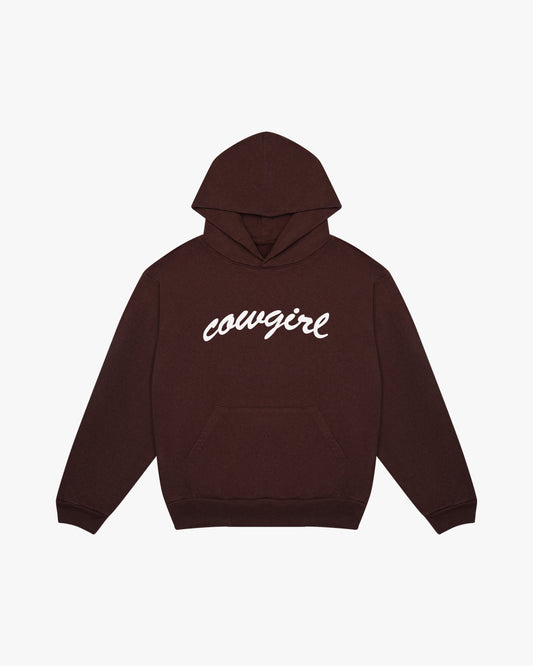 Cowgirl Script Hoodie (Brown)