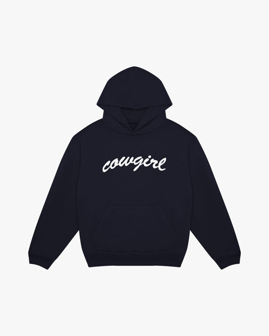 Cowgirl Script Hoodie (Navy)