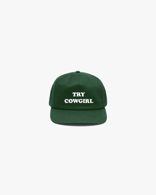 TRY COWGIRL Hat (Green)